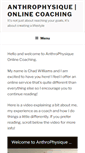 Mobile Screenshot of anthrophysique.com
